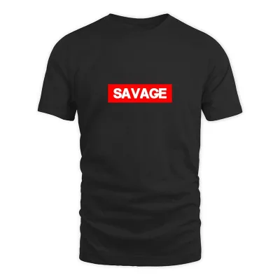 Men's Black Savage Savage T-Shirt