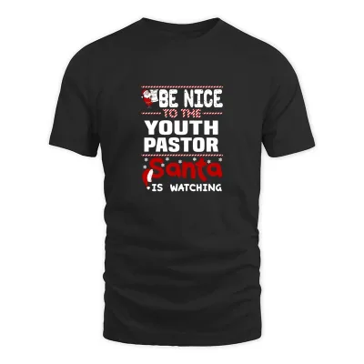 Men's Black Youth Pastor T-Shirt