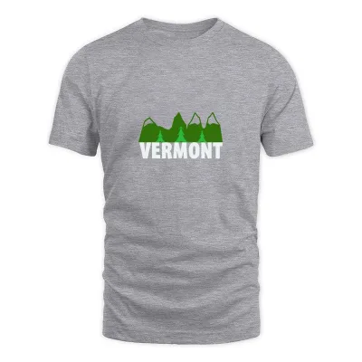 Men's Grey Vermont T-Shirt