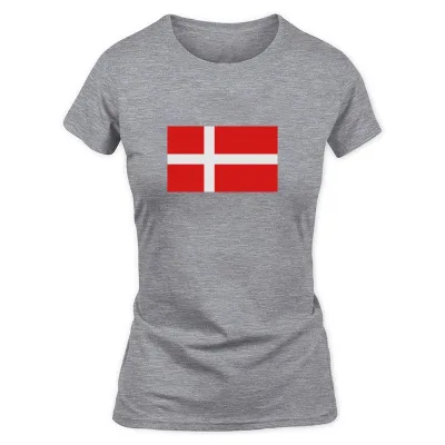 Women's Grey Denmark T-Shirt