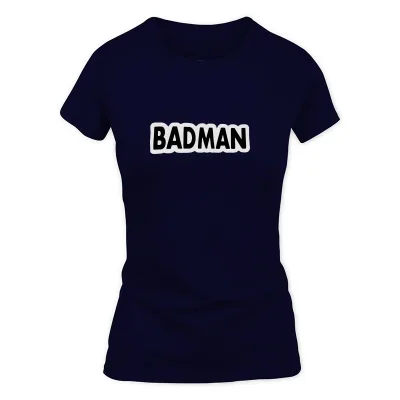 Women's Navy Badman Women's S T-Shirt