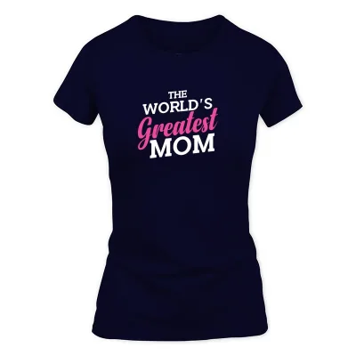 Women's Navy Mother's Day T-Shirt