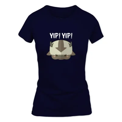 Women's Navy Yip Yip T-Shirt